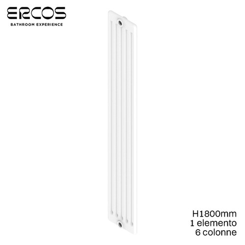 Termosifone tubolare acciaio - , 6