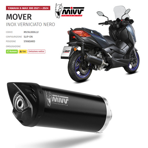 Terminale scarico mivv mover - terminale,