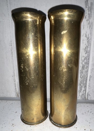 Pair brass trench - pair, art
