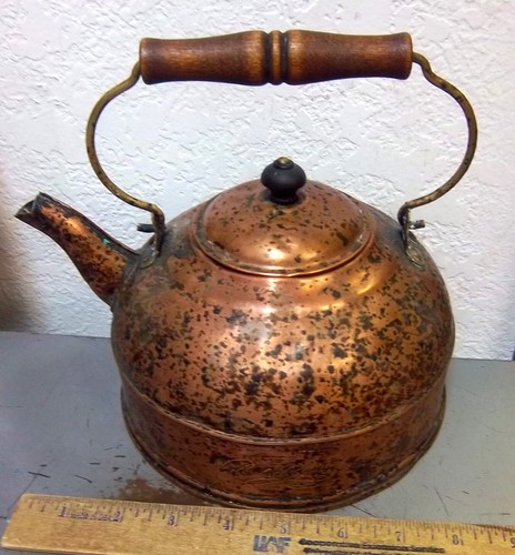 Teiera decorativa rame - teiera,