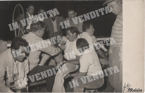 Cartolina fausto coppi con - fausto,