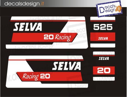 Adesivi motore marino