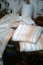 coppia tendoni di pregio completi di pinzette fatte da arredatrice leggi misure