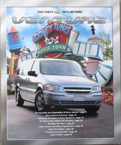 Brochure depliant chevrolet - brochure,