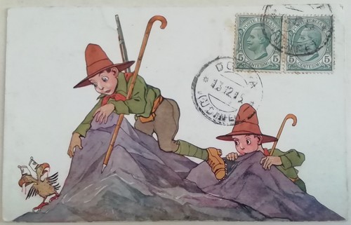 Cartolina scout boy - scout,