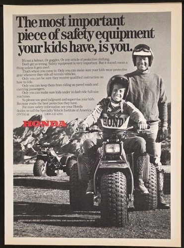 Pubblicità stampa moto honda - stampa,