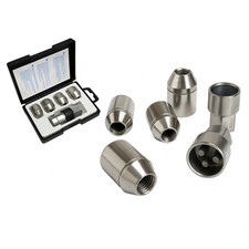 FARAD Kit Dadi Antifurto Bulloni Per Puma Con Cerchi In Lega e Acciaio H