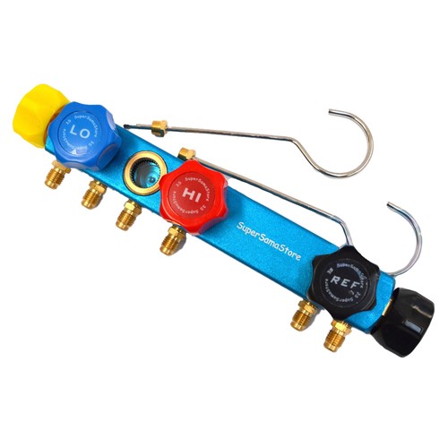 Base alluminio vie con 5 - con,
