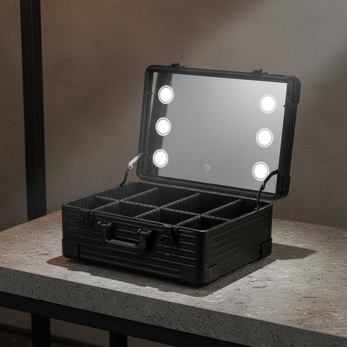 Valigia trucco con specchio - valigia,