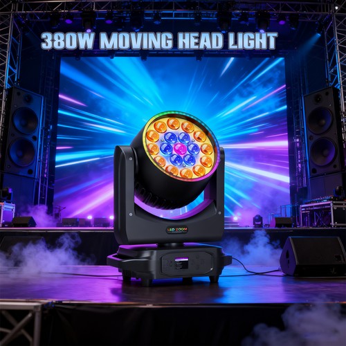 19x20w led wash beam zoom - wash,