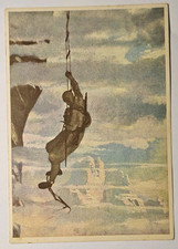 CARTOLINA MILITARE - SCUOLA CENTRALE MILITARE DI ALPINISMO - ILLUSTRATA - VIAGG