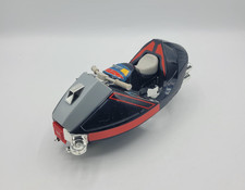 Beetleborgs Metallix TITANIUM SILVER Settore Veicolo Ciclo Bandai 1997 INCOMPLETO