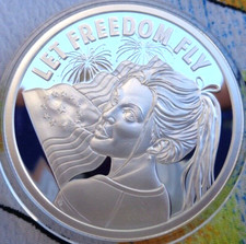 1 oz. 2021 LET FREEDOM FLY