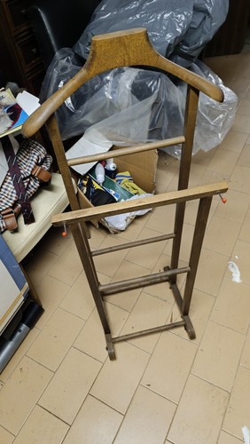 Maggiordomo porta abiti legno - maggiordomo,