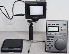 Sony Video Editing Controller RM-E80 + Lcd Color Monitor XV-MM30E