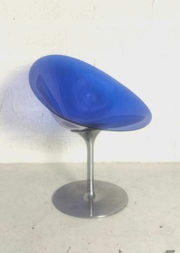 Eros swivel blue - chair, by