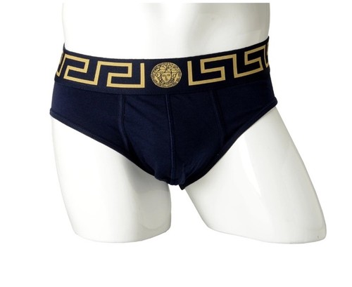 Versace men navy blue - versace, gold