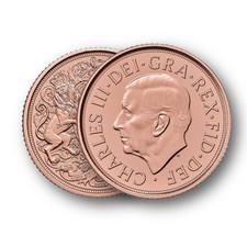 Mezza Sterlina oro Carlo III-Memorial Gold Half Sovereign Gold moneta bullion