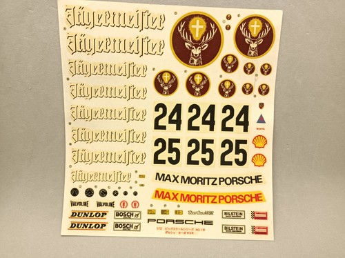 Porsche 934 rsr tamiya decal - 934,