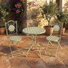 Set tavolo giardino e 2 sedie