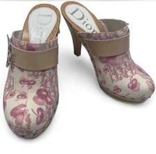 Zoccoli vintage Dior Trotter