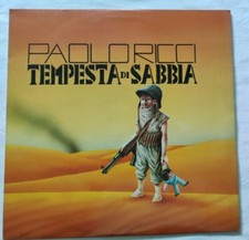 PAOLO RICCI LP TEMPESTA DI SABBIA 33 GIRI ITALY MUSICA NAPOLETANA GRS 003 NM/NM