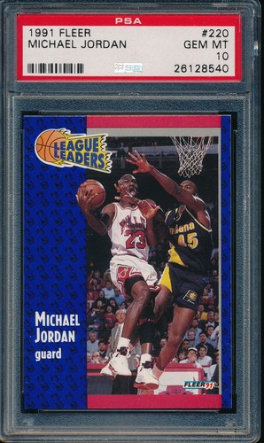 Psa michael jordan 1991 - 10, 1991-92