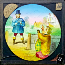 Antique Magic Lantern Slides