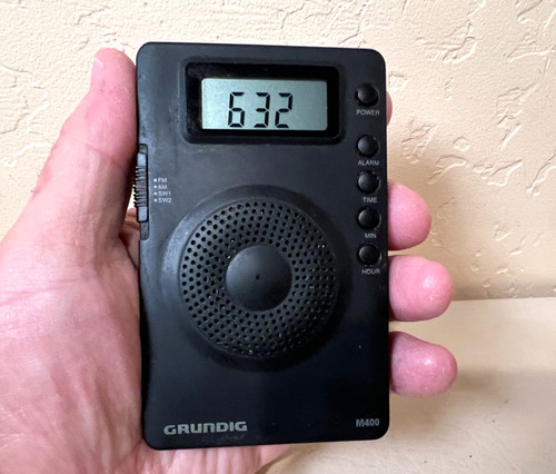 Radio orologio portatile
