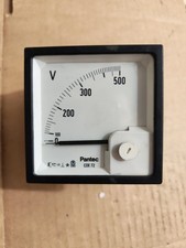 VOLTOMETRO ANALOGICO PANTEC 0 500V