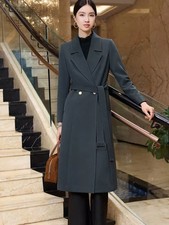 Cappotto Lungo Grigio Scuro