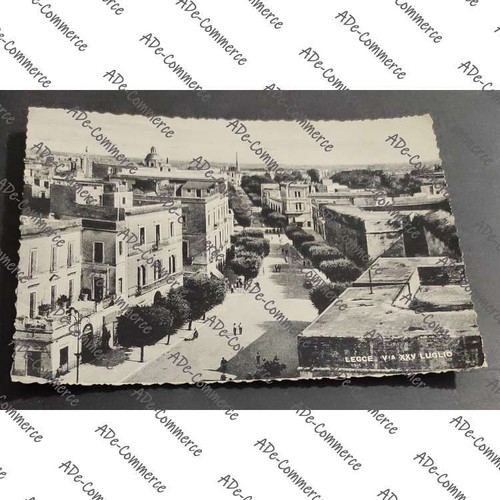 Cartolina lecce via xxv - cartolina,