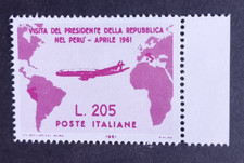 ITALIA Repubblica 1961 Gronchi Rosa - Riproduzione falso TAPPABUCHI nuovo S.G.