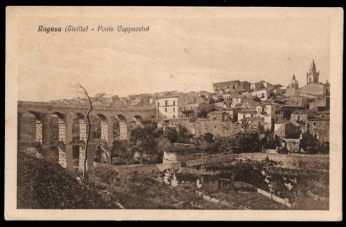 Cartolina ragusa ponte - cartolina,