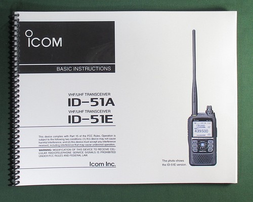 Icom 51a 51e - id-51a/id-51e, 2