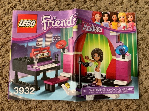 Lego friends 3932 andrea - lego,