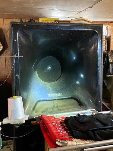 Vintage bass speakers with - ,
