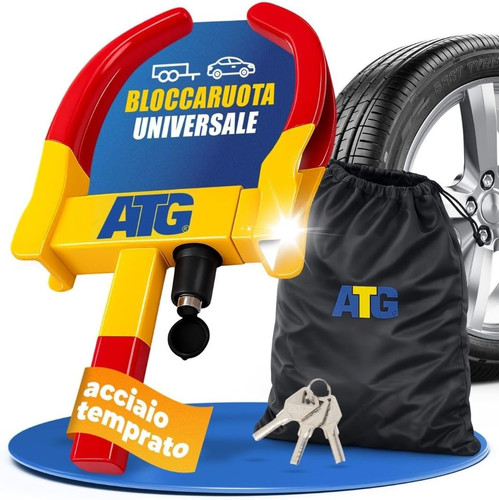 Bloccaruota auto rimorchio - bloccaruota,