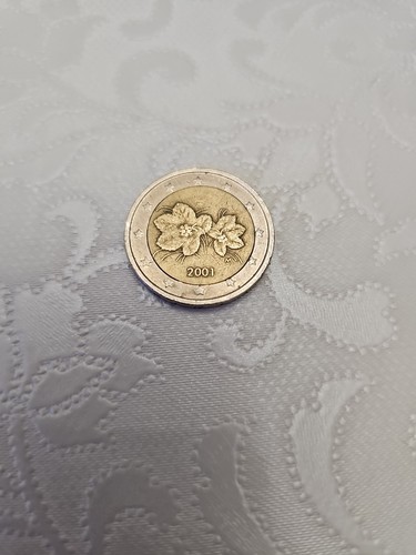 Moneta euro finlandia - 2, 2001