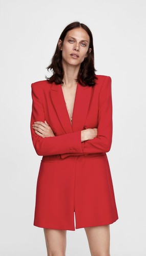 Blazer zara donna doppiopetto - blazer,