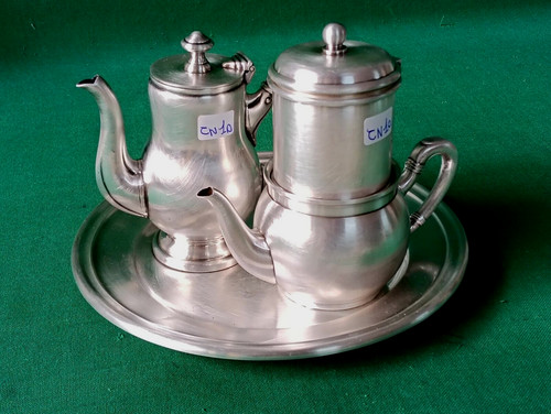 Rara caffettiera lattiera - +,
