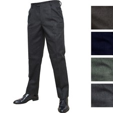 Pantalone Uomo Misto Lana