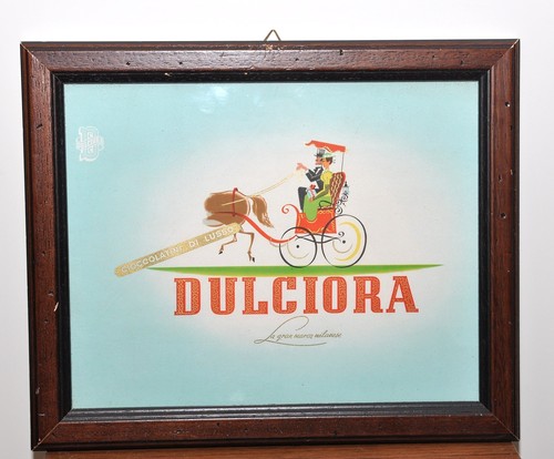 Quadro pubblicità dulciora - pubblicità,