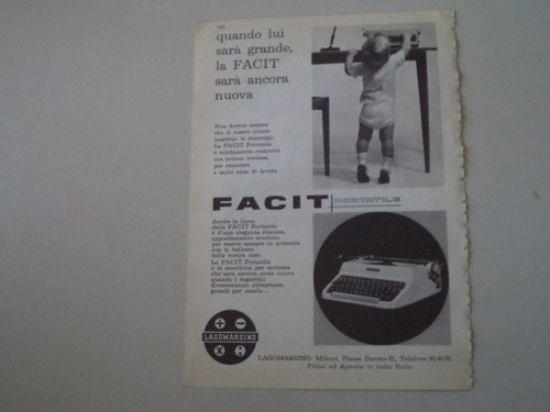 Advertising pubblicità 1960 - advertising,