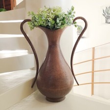 ANTICO PORTA OMBRELLI VASO IN RAME DELL’800 PORTA FIORI PIANTE OGGETO D'EPOCA