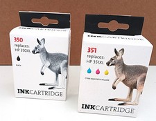 HP 350XL 351XL BK CMY 16