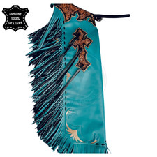 Rodeo Chaps in pelle lavorata