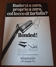 Pubblicità rasoio Wilkinson Sword Bonded (1973)
