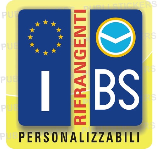 Adesivi blu rifrangente per - adesivi,