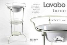 Lavabo in metallo smaltato